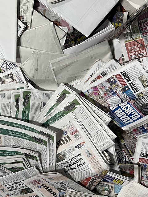 Asre Kağıt Geri Dönüşüm Toplama İstasyonu